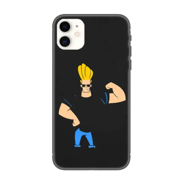 Johnny Bravo iPhone Case, Johnny Bravo Artwork iPhone 15 Phone Case