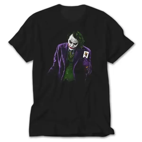 Joker Card, Black T-Shirt