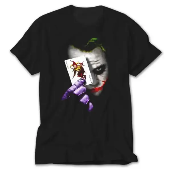 Joker Card, Black T-Shirt