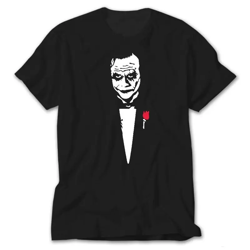 Joker Godfather, Black T-Shirt