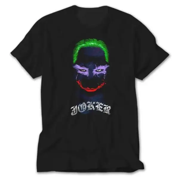 Joker Grunge, Black T-Shirt