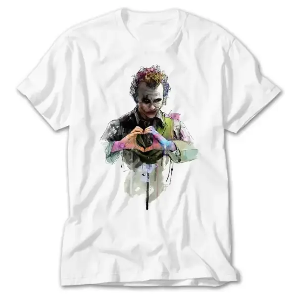 Joker Hearth, White T-Shirt