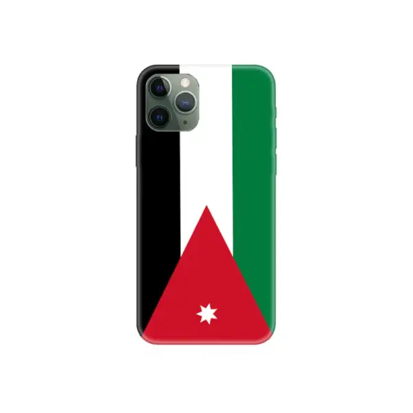 Jordan Flag iPhone Case, Jordan National Flag iPhone 15 Pro Max Phone Case