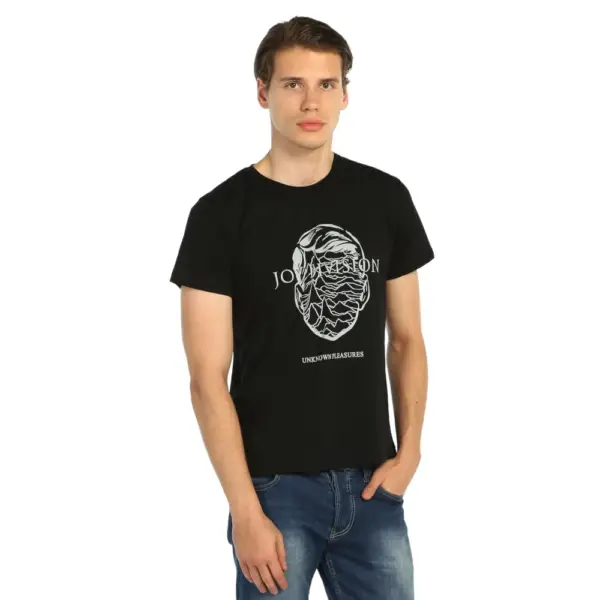 Joy Division Men's Black T-Shirt - Image 2