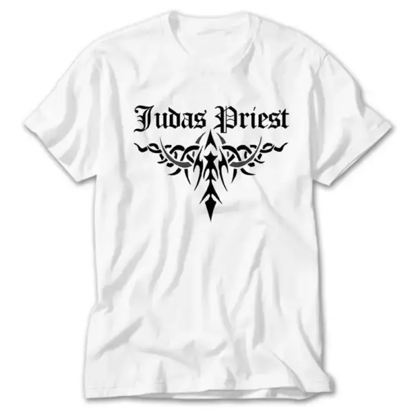 Judas Priest, White T-Shirt