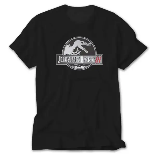 Jurassic Park, Black T-Shirt