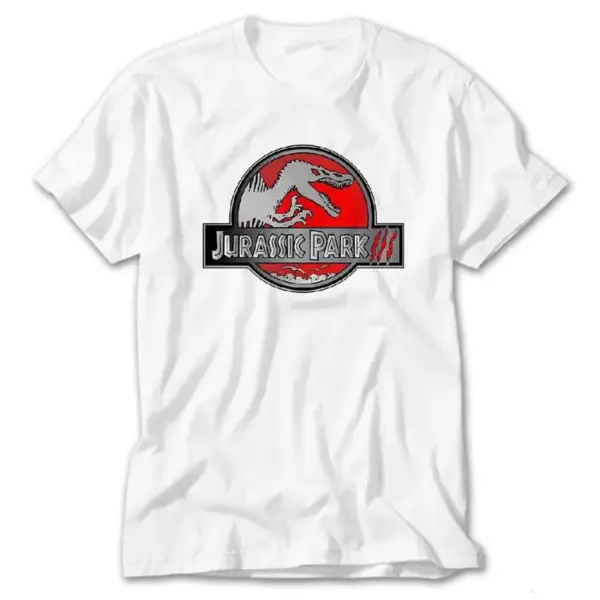 Jurassic Park, White T-Shirt