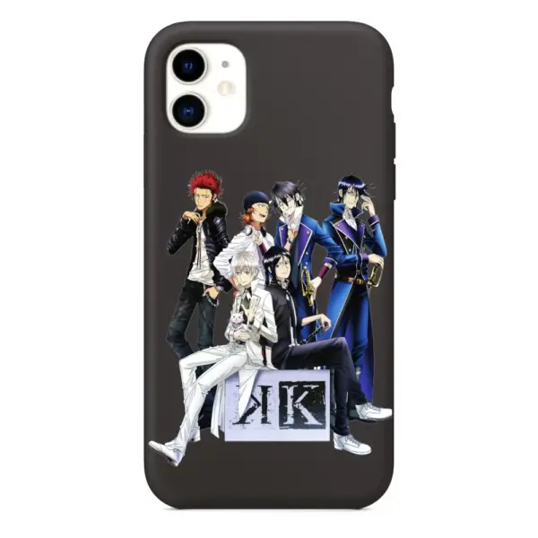 K-Project iPhone Case, K-Project Anime iPhone 15 Phone Case