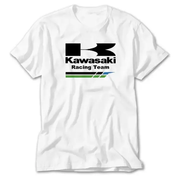 Kawasaki Racing Team, White T-Shirt