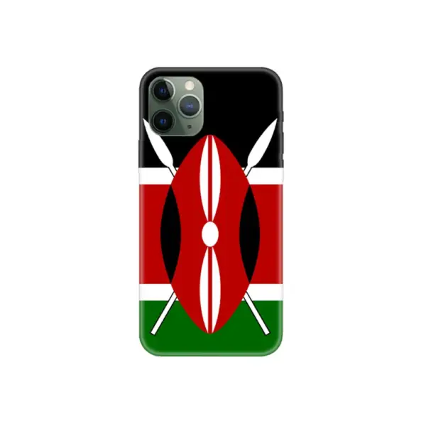 Kenya Flag iPhone Case, Kenya National Flag iPhone 15 Pro Max Phone Case