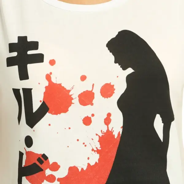 Kill Bill Women's White T-Shirt - Image 2