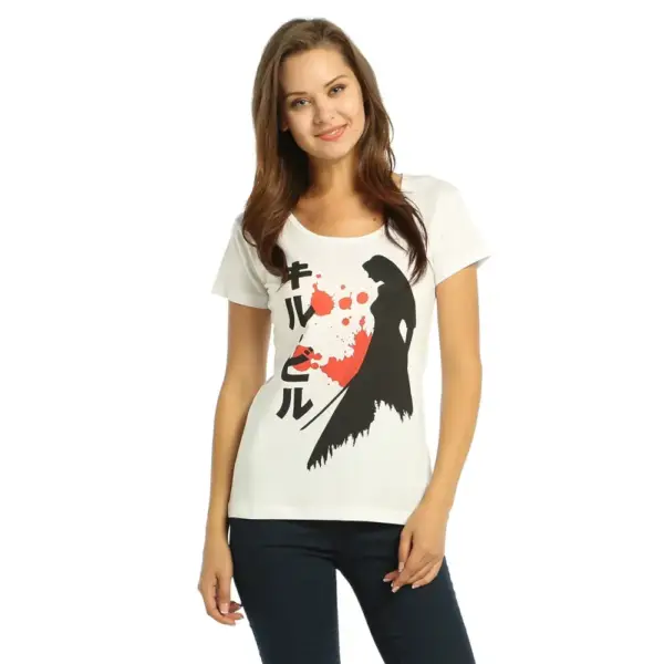 Kill Bill Women's White T-Shirt