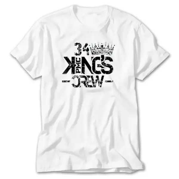 King Crew PMC, White T-Shirt