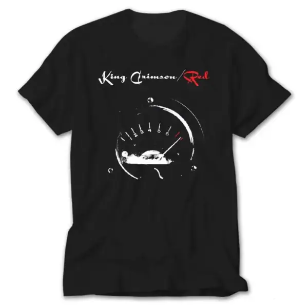 King Crimson Red, Black T-Shirt