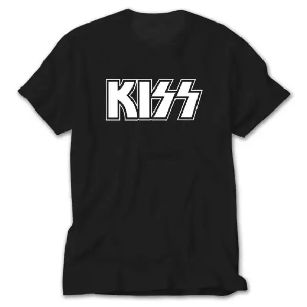 Kiss, Black T-Shirt