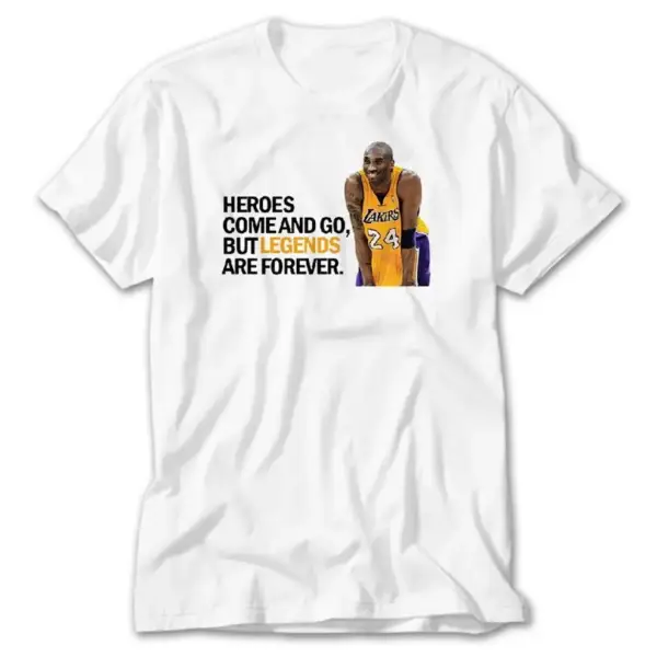Kobe Bryant Legend, White T-Shirt