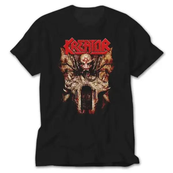 Kreator Devil Door, Black T-Shirt