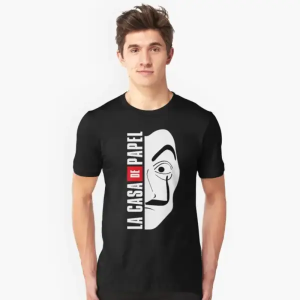 La Casa De Papel, Black T-Shirt