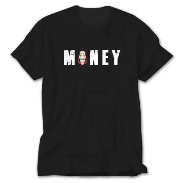 La Casa De Papel Money, Black T-Shirt