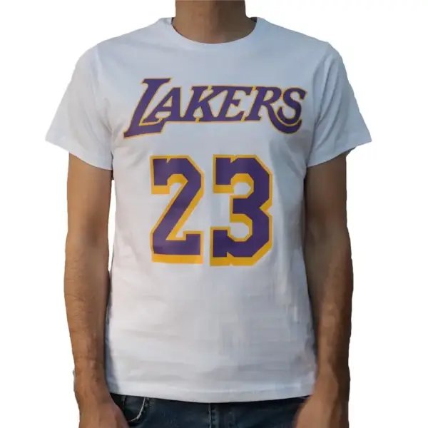 Lakers 23, White T-Shirt