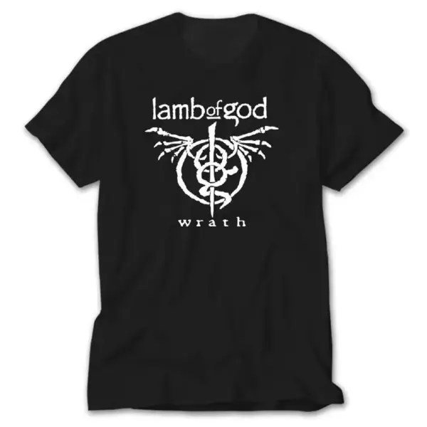 Lamb of God Wrath, Black T-Shirt