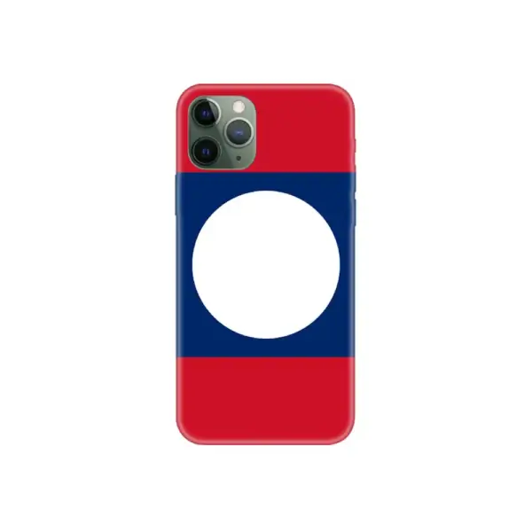 Laos Flag iPhone Case, Laos National Flag iPhone 15 Pro Max Phone Case