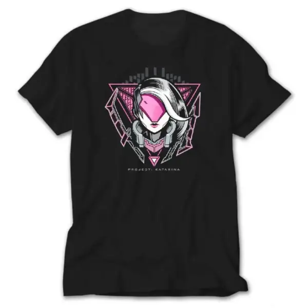 League of Legends Project Katarina Black T-Shirt