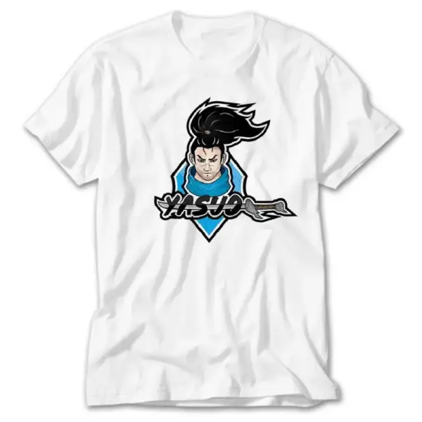 League of Legends Yasuo Legend White T-Shirt