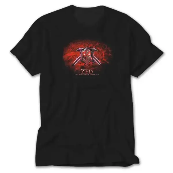 League of Legends Zed Sign, Black T-Shirt