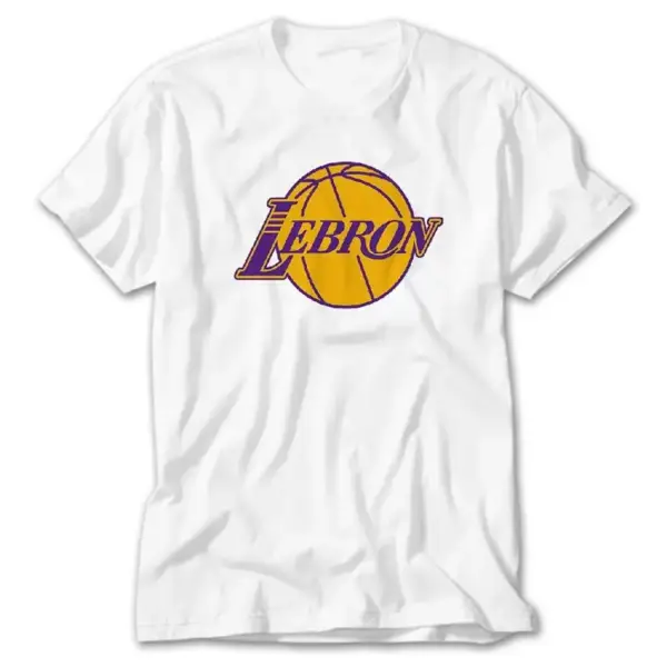 Lebron James Lakers, White T-Shirt