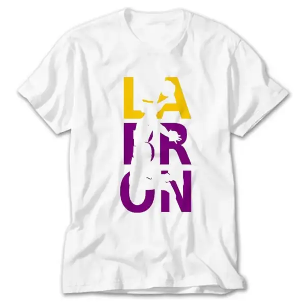Lebron James Lakers, White T-Shirt