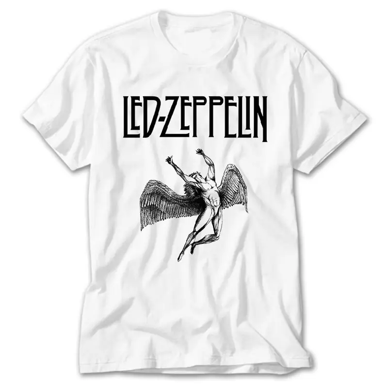 Led Zeppelin Icarus, White T-Shirt