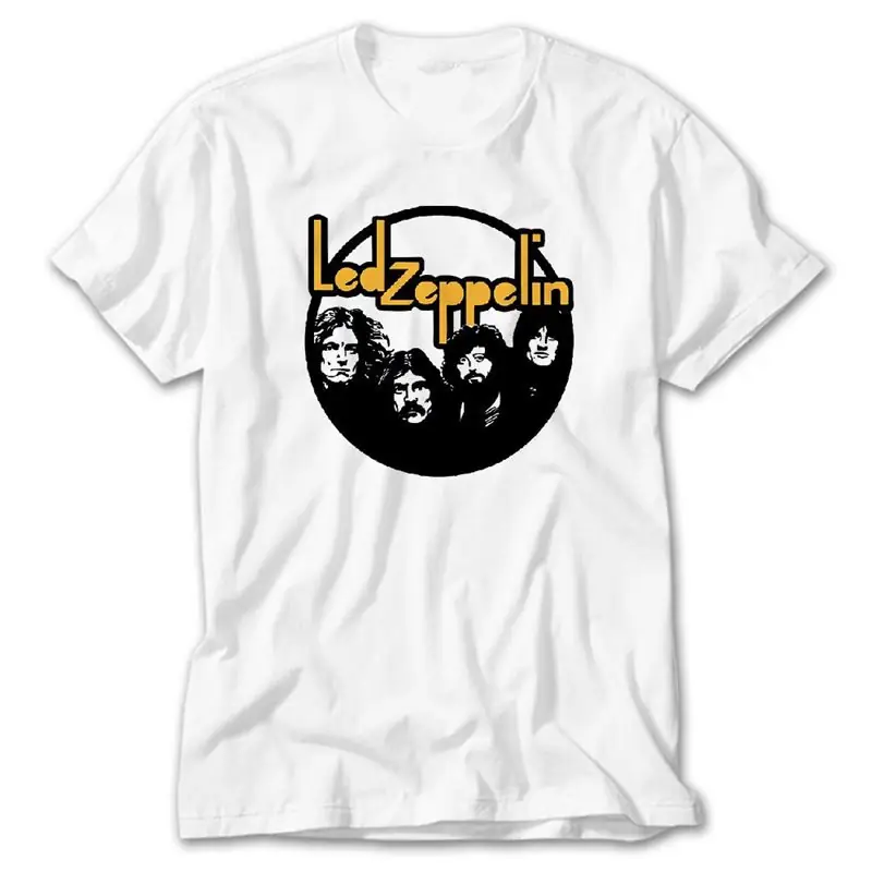 Led Zeppelin, White T-Shirt