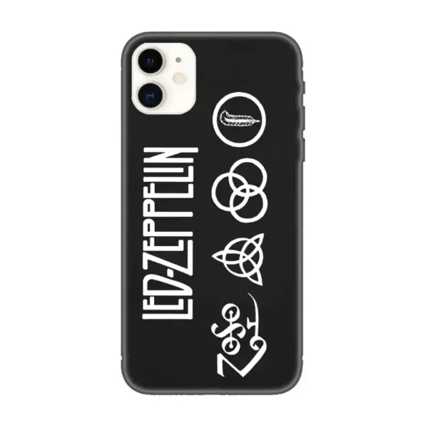 Led Zeppelin iPhone Case, Led Zeppelin Logo iPhone 15 Phone Case