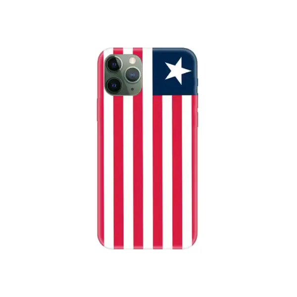Liberia Flag iPhone Case, Liberia National Flag iPhone 15 Pro Max Phone Case
