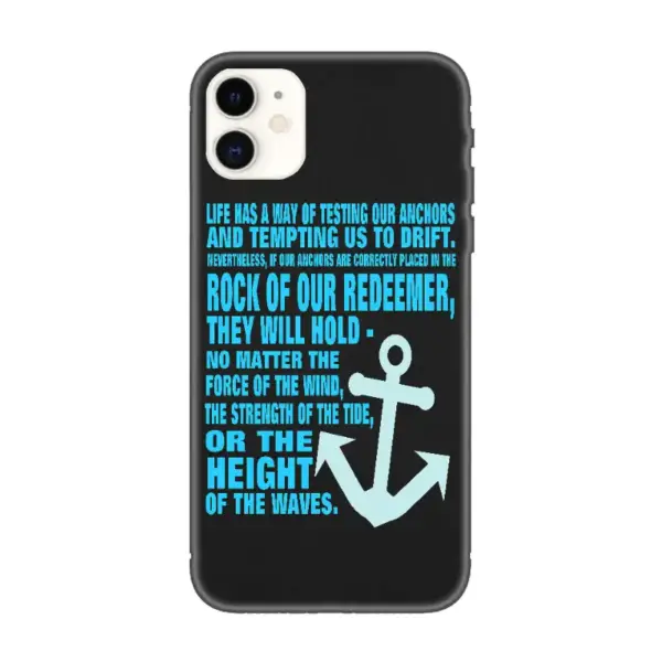 Life Has A Way Of Testing iPhone Case, Life Has A Way Of Testing Artwork iPhone 15 Phone Case