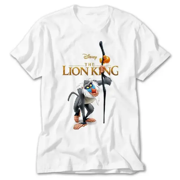 Lion King Monkey, White T-Shirt