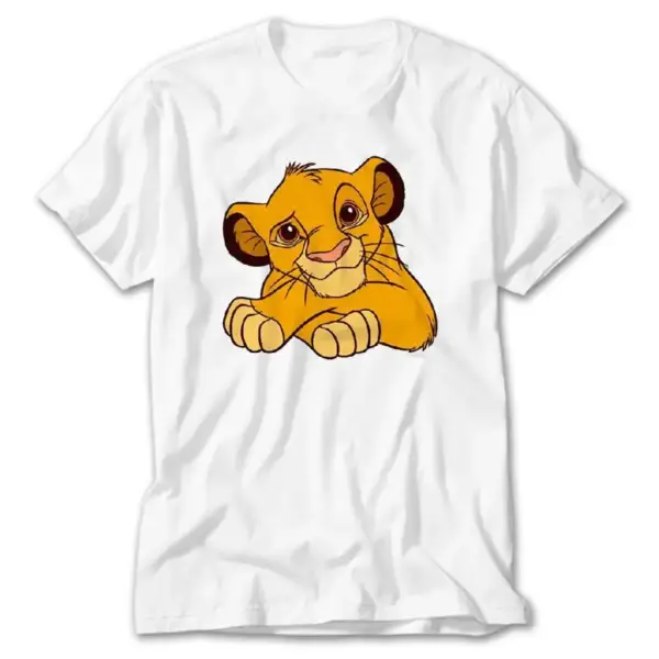 Lion King Simba, White T-Shirt