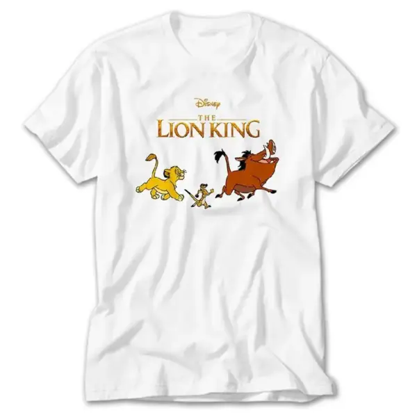 Lion King Simba and Friends, White T-Shirt