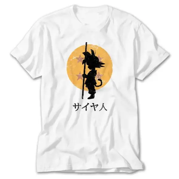 Looking For The Dragon Balls, White T-Shirt