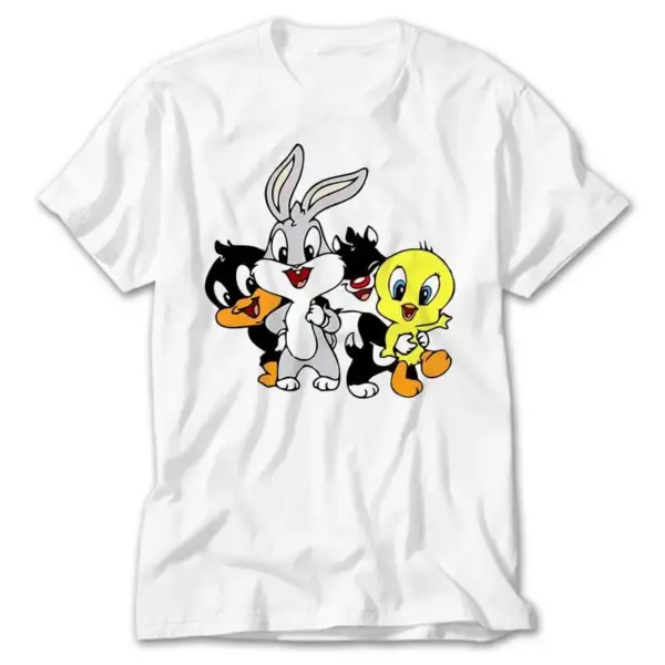 Looney Tunes Baby Characters, White T-Shirt