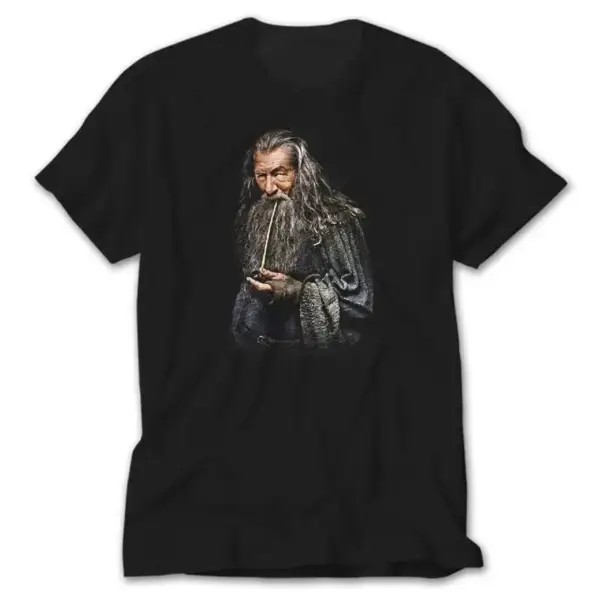 Lord of the Rings Gandalf, Black T-Shirt