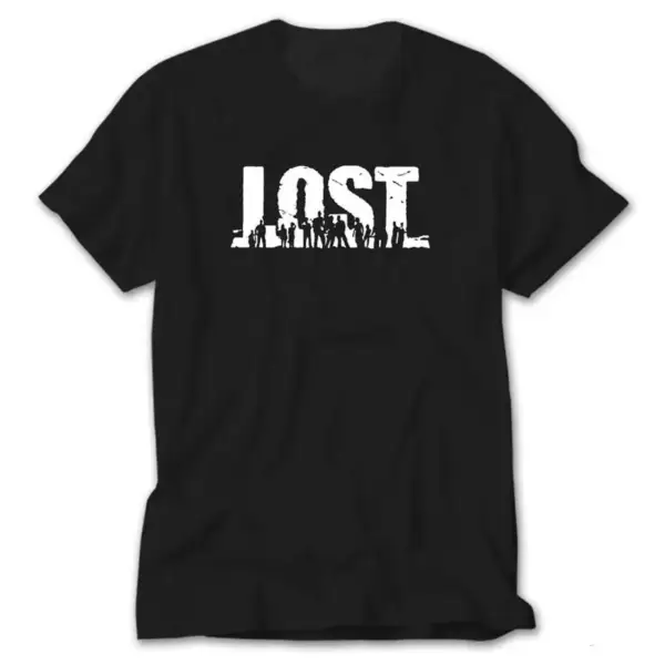 Lost, Black T-Shirt