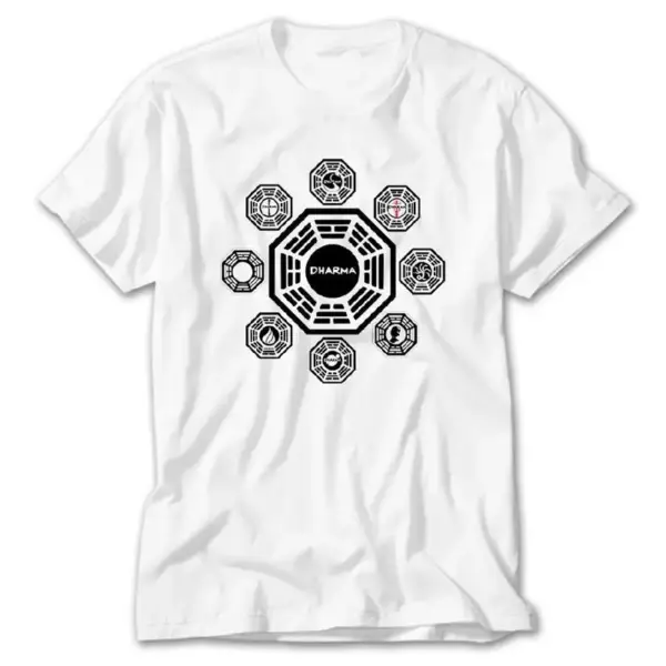 Lost Dharma Initiative, White T-Shirt