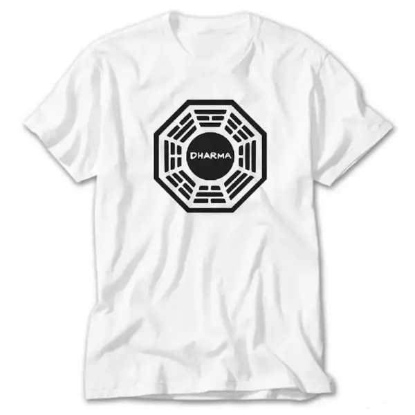 Lost Dharma, White T-Shirt