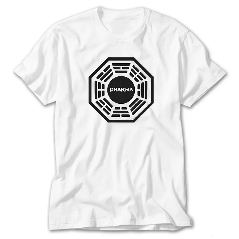 Lost Dharma, White T-Shirt