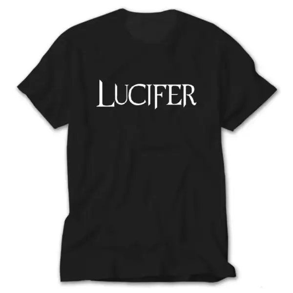 Lucifer, Black T-Shirt