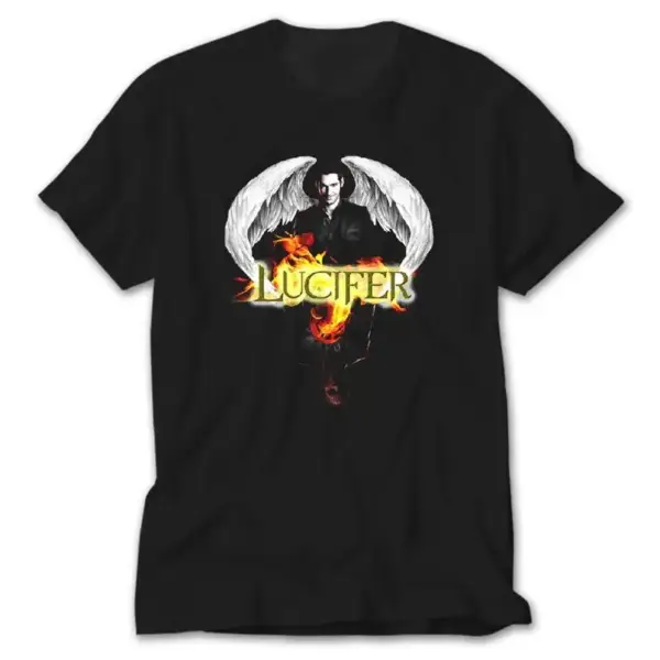 Lucifer, Black T-Shirt