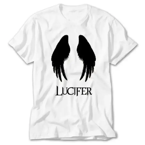 Lucifer, White T-Shirt