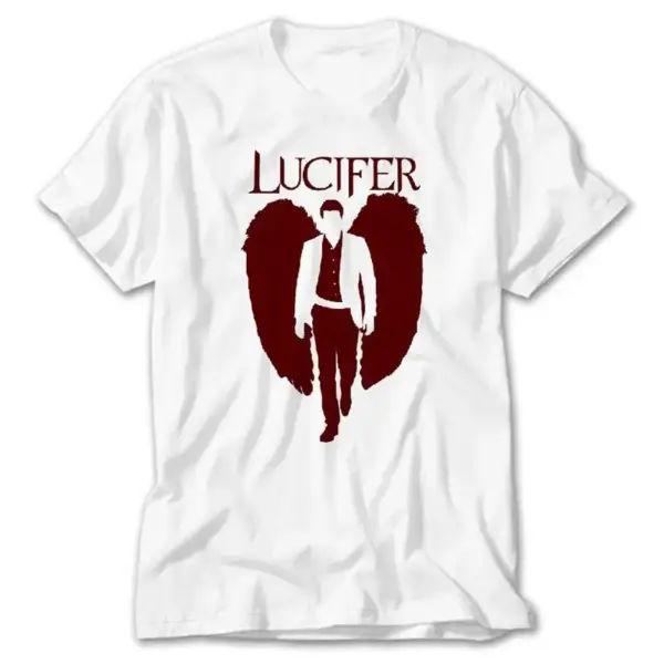 Lucifer, White T-Shirt